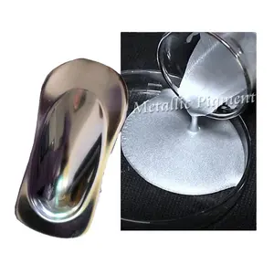 Pigmento de aluminio Vmp cromado metálico con efecto espejo para pintura en aerosol plateada