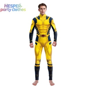 Disfraz de Personaje de TV HESPER para Adultos y Niños, Mono con Medias Estampadas, Trajes Unisex de Personajes de TV para Halloween - Product Image 1