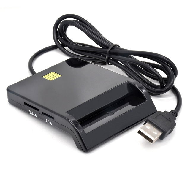 Wholesale All-in-One Smart Card Reader with USB2.0 Interface Reads SIM SD TF ATM IC & Tax Return Cards External Installation