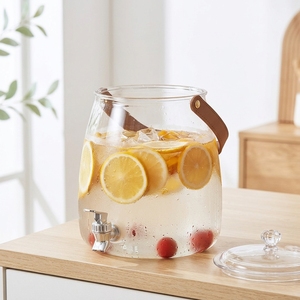 <span class=keywords><strong>Pichet</strong></span> de réfrigérateur en <span class=keywords><strong>plastique</strong></span> sans BPA, anti-fuite, avec robinet, pour boissons froides, thé glacé et jus de fruits – Fournisseur d'usine - Product Image 5