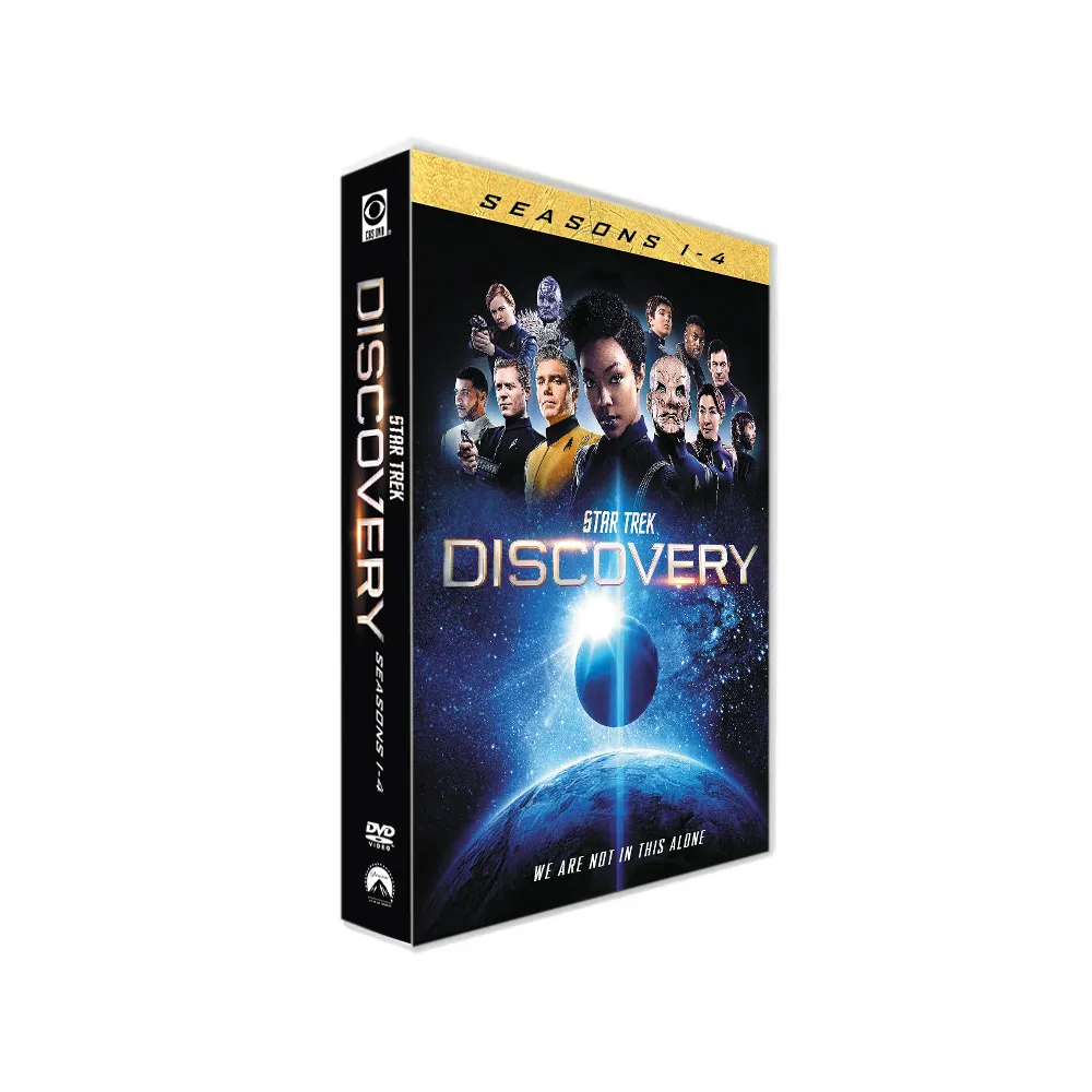 스타 트렉 디스커버리 DVD 시즌 1-4 박스셋 16 디스크 지역 1 지역 2 영화 DVD 스타 트렉 디스커버리