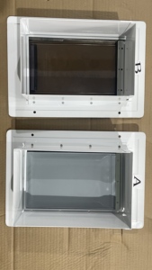 <span class=keywords><strong>Porte</strong></span> intelligente à 3 volets pour chien, petit, moyen et grand, avec panneau de verrouillage coulissant en métal. - Product Image 6