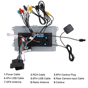 Podofo Android đài phát thanh xe 9 ''4 + 64 gam không dây Carplay/Android Auto GPS Wifi phía trước Loại C cho Volkswagen/Seat/Skoda/Polo/TOURAN ODM - Product Image 4