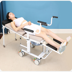 Chaise de transfert multifonctionnelle hydraulique pour élévateur de patient pour équipement de sécurité de salle de bain pour personnes âgées alitées pour la réadaptation - Product Image 6