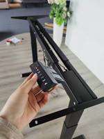 Offre Spéciale s'asseoir debout Bureau Stable simple bureau bureau pavés smart électrique De Levage réglable Table d'ordinateur USB table D'ORDINATEUR