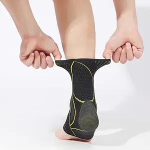 Manchon de compression élastique de la cheville pour le sport, chaud et avec logo personnalisé pour femmes et hommes