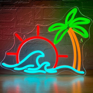 Enseigne néon LED rose et jaune « Eat Drink DANCE » pour la décoration de fêtes, bars et studios de <span class=keywords><strong>danse</strong></span>, lumière colorée et ambiance vibrante - Product Image 1