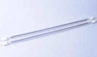 Nouveauté, vente en gros, ampoule infrarouge en fibre de carbone transparente, lampe chauffante pour poulet, alimentée par énergie solaire
