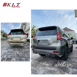 Mqklt — kit de carrosserie pour pare-choc avant de voiture, système de Conversion pour modèle <span class=keywords><strong>Land</strong></span> <span class=keywords><strong>Cruiser</strong></span> <span class=keywords><strong>Prado</strong></span> 2010 2017, mise à niveau de <span class=keywords><strong>Prado</strong></span> <span class=keywords><strong>2021</strong></span> - Product Image 4