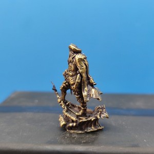 Figurine de monstre pirate en laiton, modèle miniature pour paysage, mini figurines décoratives - Product Image 5