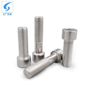สกรูหัวหกเหลี่ยมสแตนเลส เซี่ยงไฮ้และกวางโจว M14 M16 M20 เกลียวมาตรฐานเมตริก GBT 70.1-2000 - Product Image 2