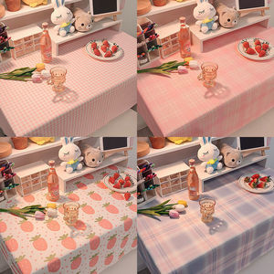 Stile moderno a prova d'olio fatto a mano personalizzabile stampato con motivo gioioso 100% <span class=keywords><strong>tovaglia</strong></span> quadrata in poliestere per il rotolo di uso del dormitorio della scrivania di casa - Product Image 2