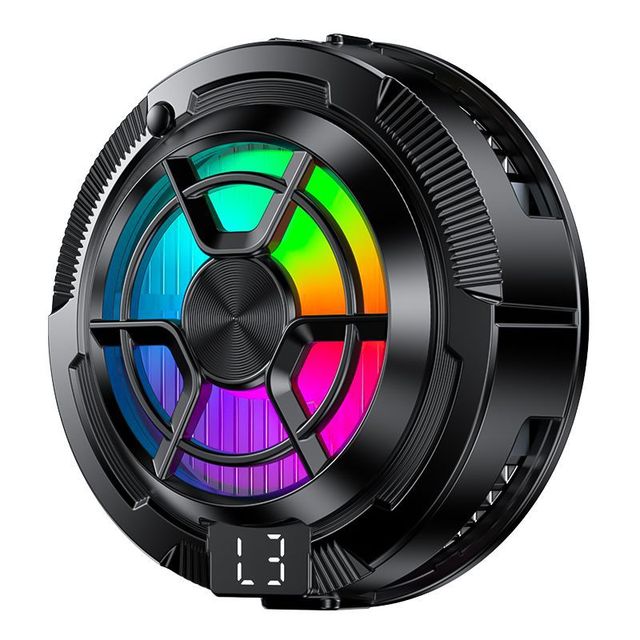 2025 TL33 Mobile Gaming Phone Radiator AI Temperature Control Magnetic Semiconductor Cooler Ring Light for Mobile Phone Heat