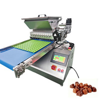 Équipement de production de bonbons en petites séries, machine de dépose de bonbons gélifiés de table, déposeur de chocolat gélifié de comptoir