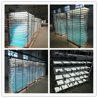 Plafonnier LED en aluminium pour bureau à domicile, design moderne, ciel bleu, nuages blancs, ciel artificiel naturel