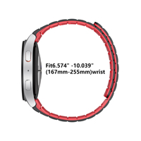 Correa de Silicona para Reloj Inteligente de 46 mm, 44 mm, 40 mm y 20 mm, Compatible con Samsung Galaxy 7, 6, 5, 4 Classic