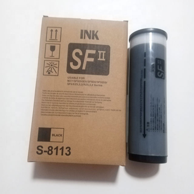 Original Quality for Riso FII Ink S-8113 UA E for Riso SF 9450 9350 5030 5130 5230 5350 RZ MZ EZ ME Duplicator F2 Type Ink