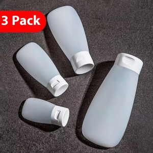 Tragbare Reise haar werkzeuge & Zubehör Set Praktische leere Plastik flasche für Shampoo-Dusch gel mit Squeeze-Design - Product Image 2