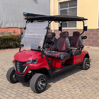 Nouveau modèle 2026 : Voiturette de golf électrique 4 places LH-4GF haute performance, certifiée CE, autonomie 90 km, vitesse 30 km/h – Offre spéciale Club Car