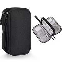 Tech Organisateur Voyage Étui De Transport Petit Câble Organisateur Sac Chargeur Organisateur Cas Pochette pour Accessoires De Voyage