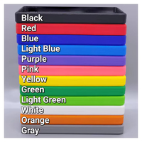 Étui de protection antichoc transparent pour cartes à collectionner en TPU + PC PS, support de cartes rigides
