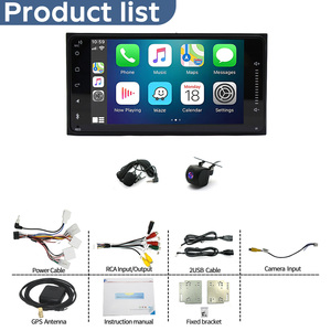 <span class=keywords><strong>Autoradio</strong></span> multimédia Android 13 <span class=keywords><strong>4</strong></span> cœurs avec GPS et navigation pour Toyota Corolla Axio 2008, CarPlay, lecteur DVD, 64 Go - Product Image 6