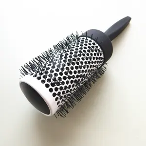 Professional ionic plastic hair brush