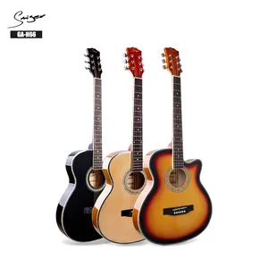 Trung Quốc Thực Hiện Quảng Châu Nhà Máy Giá Cơ Thể Mỏng Du Lịch Mỏng Dân Gian Acoustic Guitar