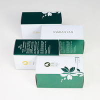 Caja de Regalo para Perfume Personalizada con Logotipo, Caja de Cartón Reciclado para Cosméticos con Impresión UV y Estampado Dorado, Laminación Mate