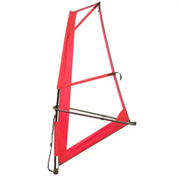 MQTSports 3 \ 4 \ 5 m² ou voile personnalisée Wingsurf Sail Standup Windsurf Sail for Waterplay