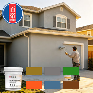 Factory Price Eco-Friendly Liquid Coating Waterproof Exterior Emulsion Latex Spray Wall <strong>Paint</strong> with Optional Colors - Product Image 5