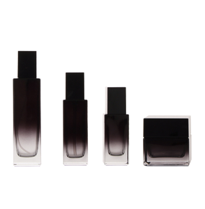 Luxury Black Refillable Cosmetics Oil Glass <b>Bottles</b> <b>Empty</b> Glass <b>Spray</b> <b>Bottles</b> Jars Containers - Product Image 4