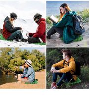 Coussin de siège gonflable léger pour l'extérieur et l'intérieur, idéal pour la randonnée, le trekking, les pique-niques, les voyages et le camping