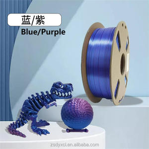 เส้นพลาสติกสำหรับเครื่องพิมพ์ 3 มิติ Diyin PLA / เส้นพลาสติกผสมไหม 3 สี เป็นมิตรกับสิ่งแวดล้อม ใช้ได้กับเครื่องพิมพ์แบบ FDM ความยาว 330 เมตร พิมพ์ได้เรียบเนียน ใช้งานได้หลากหลาย - Product Image 6