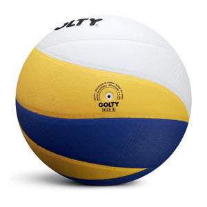 GVL-2053 GOLTY Taille 5 Poids 260-280G <span class=keywords><strong>et</strong></span> circonférence 640-660MM avec autocollant en microfibre PU Volleyball laminé - Product Image 6