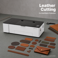 Machine de gravure et de découpe laser CO2 Vmyth Genesis-C 60W pour bois/métal/verre/pierre, zone de travail 500x300mm, mise au point automatique, caméra 4K, refroidissement par eau
