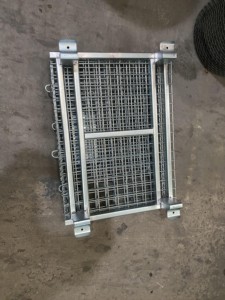 Contenedor Apilable de Alambre Metálico con Ruedas para Almacenamiento en Almacenes, Logística, Clasificación y Sistemas de Transporte Industrial Reutilizables - Product Image 5