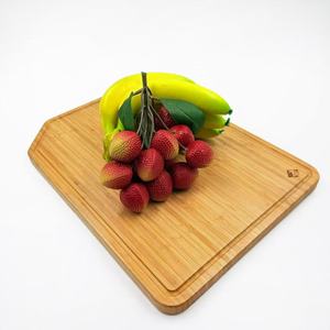 Planche à découper en bambou 40,3x29,8x2cm rectangulaire double face pour usage en cuisine - Product Image 2