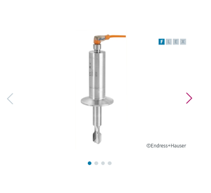 Interruptor de Nivel de Punto Capacitivo Endress+Hauser FTC325-A2A31, Montaje en Riel DIN, 3 Cables, ATEX - Product Image 2