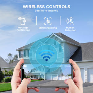 3MP 3MP HD Mini güneş kamera hareket algılama 24/7 Online IP66 su geçirmez renk gece görüş Wifi güneş kamera - Product Image 5