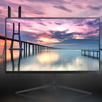 Monitor de Juegos LED sin Marco de 24 Pulgadas, Monitor de Juegos HD de 1920*1080, Monitor de Juegos de 75 Hz, Económico