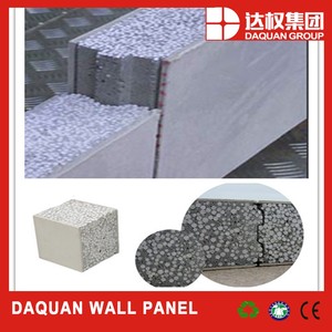 แผงแซนวิชซีเมนต์ EPS/แผงผนังแซนวิช OSB ทนไฟ - Product Image 3