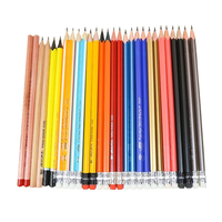 Crayon en bois HB 2B pour l'école et le bureau, emballage extérieur personnalisé avec logo, vente en gros, approvisionnement OEM