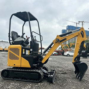Miniexcavadora compacta SY16U de alta maniobrabilidad, nueva maquinaria de excavación para diversas tareas de terraplanado ligero. - Product Image 2