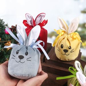 Tas hadiah kelinci Simle keluaran baru tas hadiah Paskah modis untuk anak-anak tas Easter kelinci suguhan Multi warna hadiah ulang tahun - Product Image 4