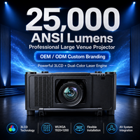 Projecteur laser 3LCD WUXGA 25000 ANSI Lumens pour grandes salles avec fusion des images pour événements scéniques OEM ODM