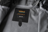 Veste matelassée 3-en-1 en sergé polyester 300g EVent avec coutures thermosoudées, coupe-vent et imperméable, décontractée, col montant, fermeture éclair, ODM