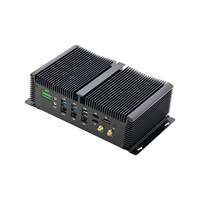 PC Industrial Personalizado sin Ventilador con Procesador I5/I7 de 12.ª Generación, Triple Red, 8 Puertos Seriales, Mini Computadora G16 con Windows
