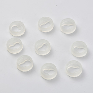 <b>Plastic</b> <b>Picture</b> <b>Frame</b> Hook Accessories Round Transparent White Detachable Hook Type For Walls And Doors Clothing Hangers - Product Image 2