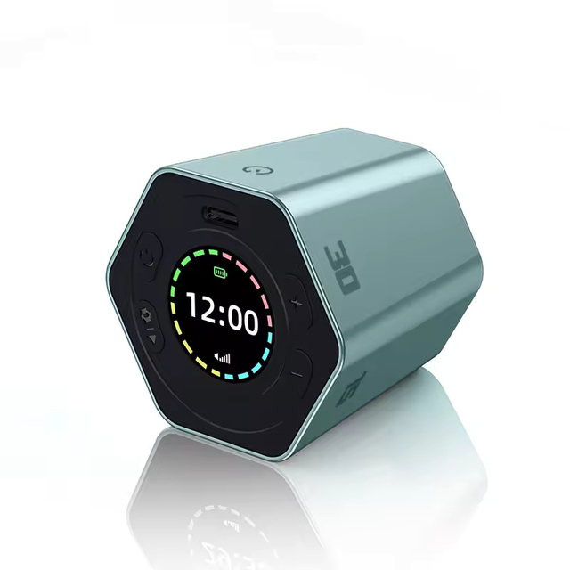 Digital Clock Timer Magnetic Cube Timer Kitchen Timer Hexagon Flip  for Studying Cooking Exercise Versatile Time Management Tool